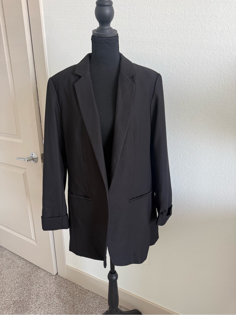 Classic Black Blazer - Timeless Tailored Jacket